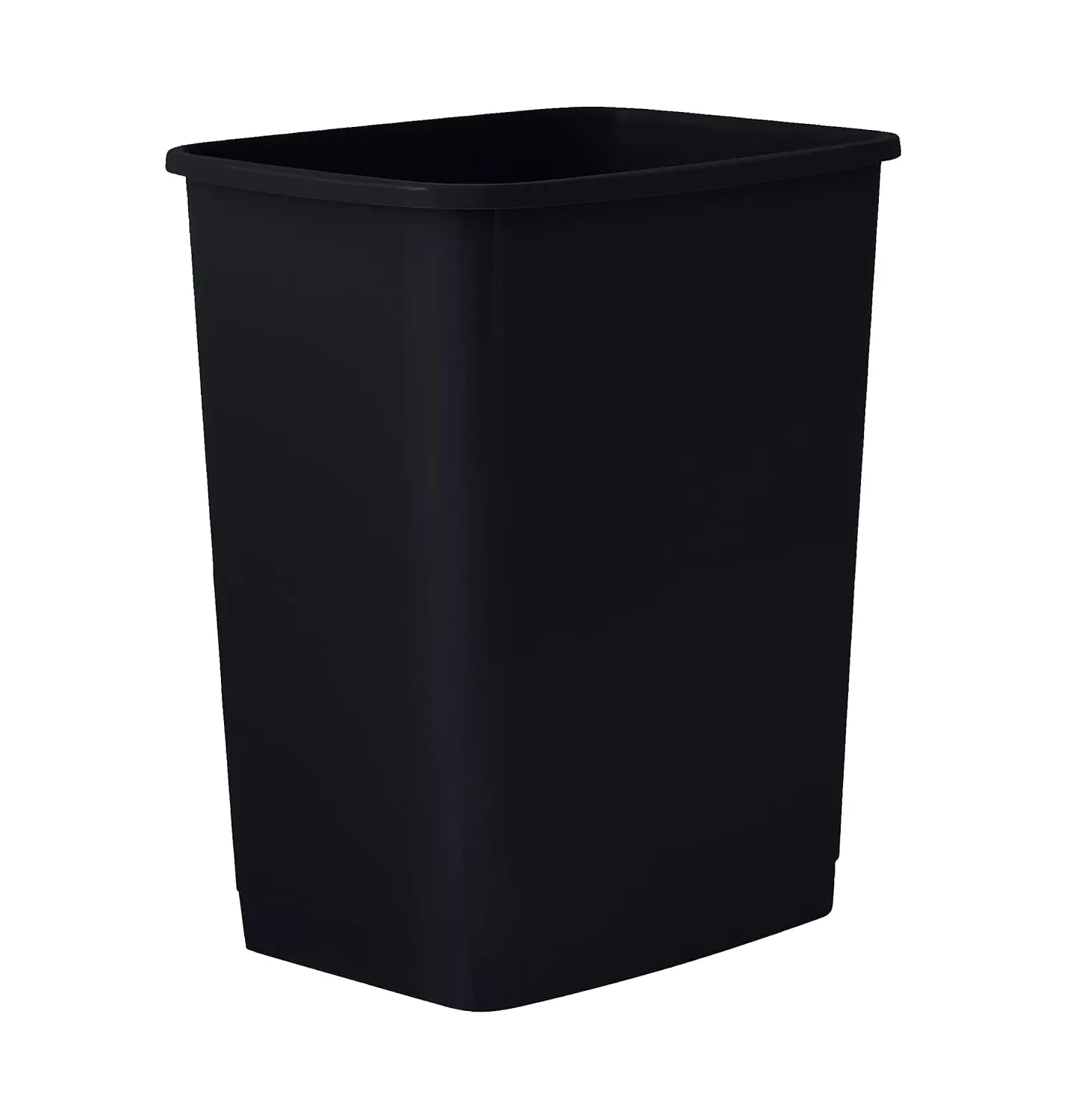 

1.25 Gallon Mini Trash Can – Small Plastic Bathroom, Office, Dorm Waste Bin for Desktop, Vanity, Under Sink (Black)