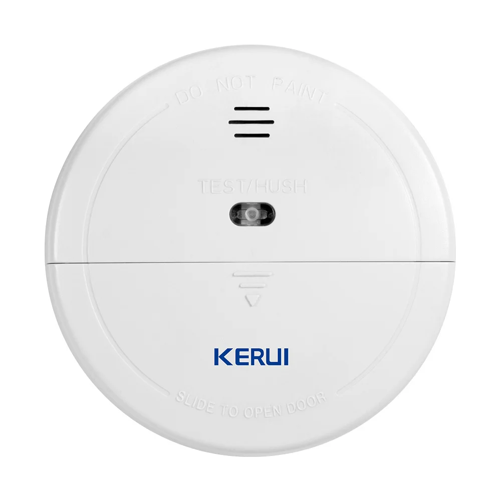 KERbiom5-Détecteur de fumée domestique sans fil, capteur de sécurité, fonctionne avec 101 Wifi, système d\'alarme, 433 Z successifs, 10 pièces