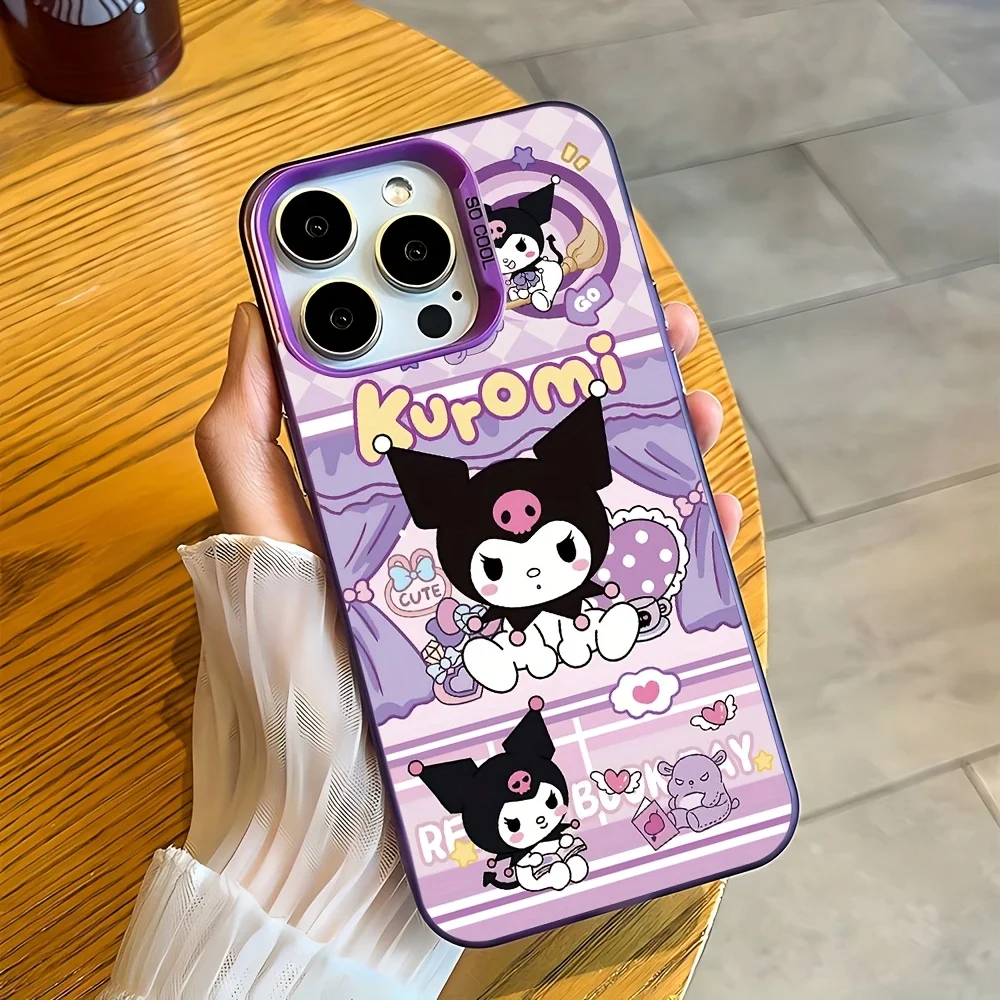 Cute Cartoon K-Kulomie, phone case for iPhone 17 16e 16 15 14 13 12 11 Mini Pro Air  Plus anti-drop matte back cover