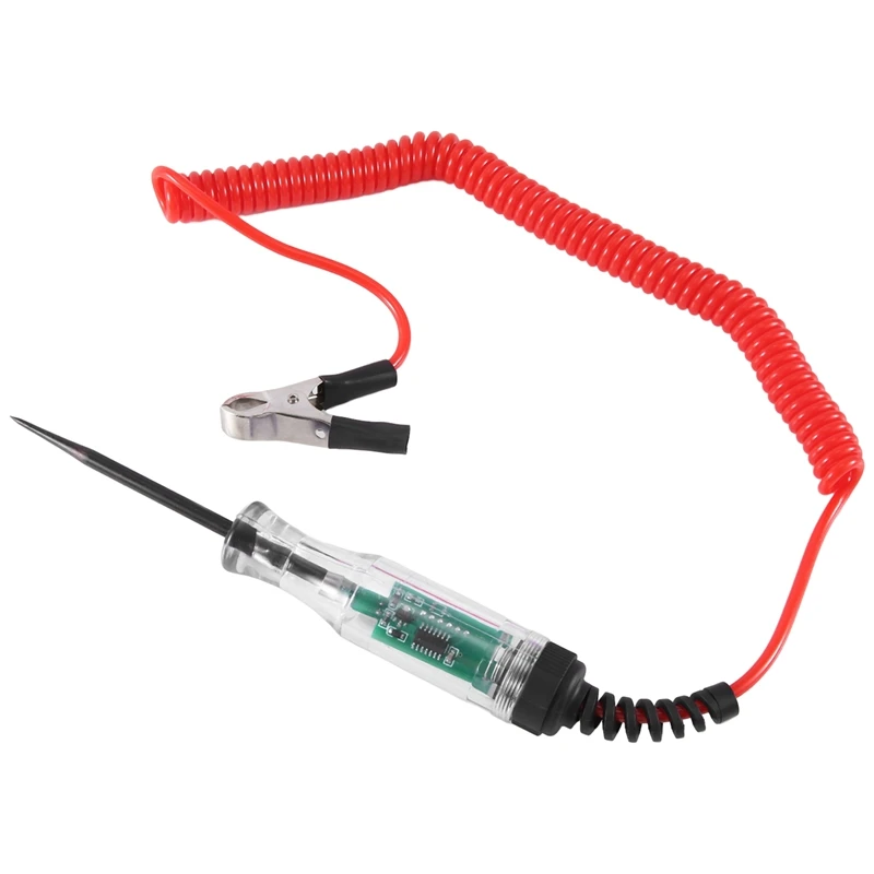 Digital Spring Wire Electricity Detector Pen Car Electricity Detector Pen Probe Pen Circuit Tester