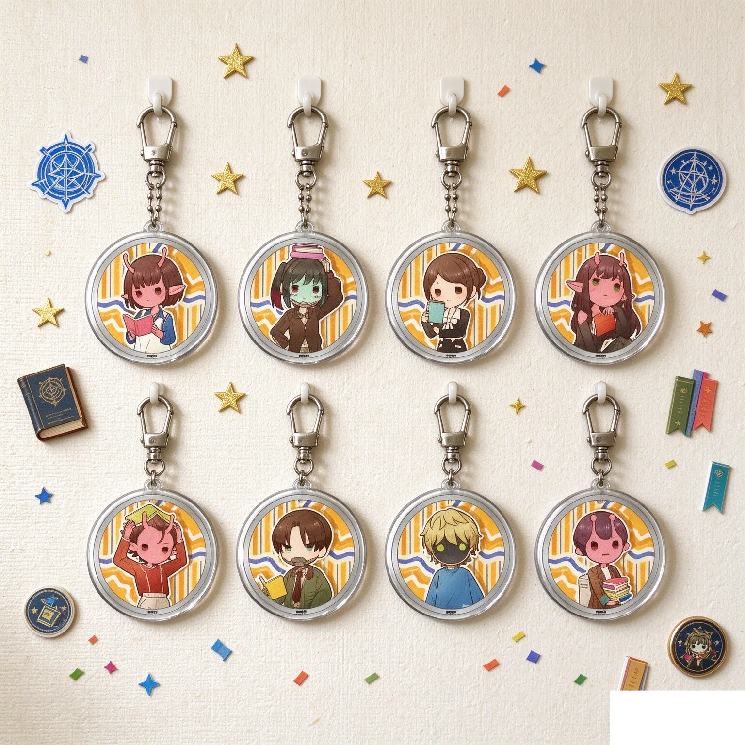 New Style Cartoon Anime Galactic Limited Express Milky Subway Keychain Acrylic Figure Keyring Pendant Cosplay Jewelry Gift 2026