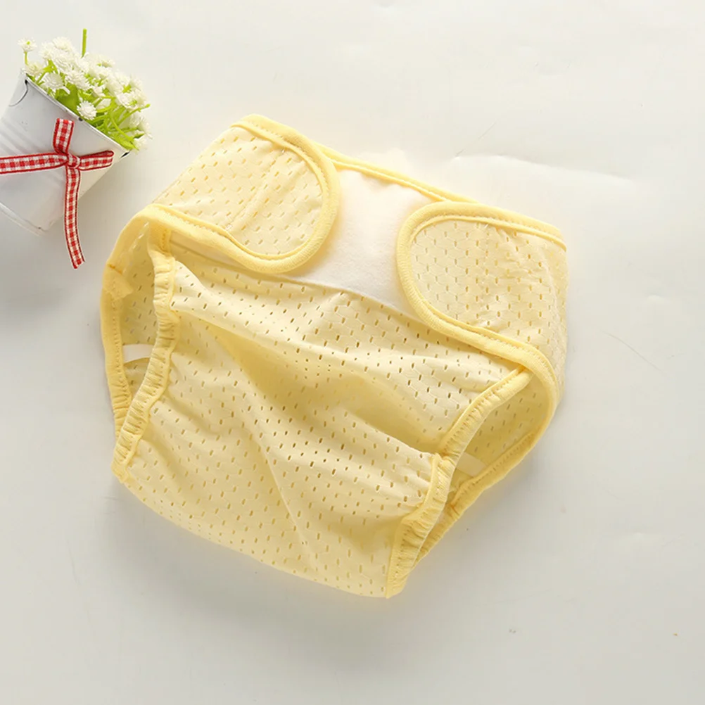 

Infant Cloth Diapers 1PC Ice Silk Reusable Baby Pants Newborn Cool Diaper for Sensitive Skin Lightweight Breathable Design