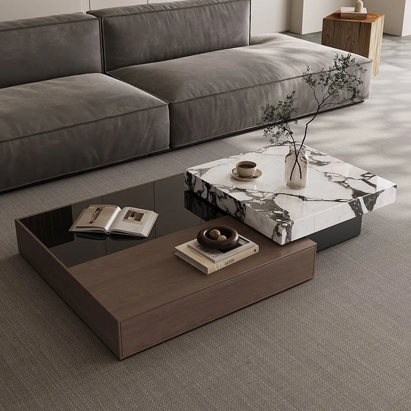 

Frame Aesthetic Coffee Table Unique Set Multifunction Display Coffee Table Italian Glam Meubles De Salon Home Furnitures
