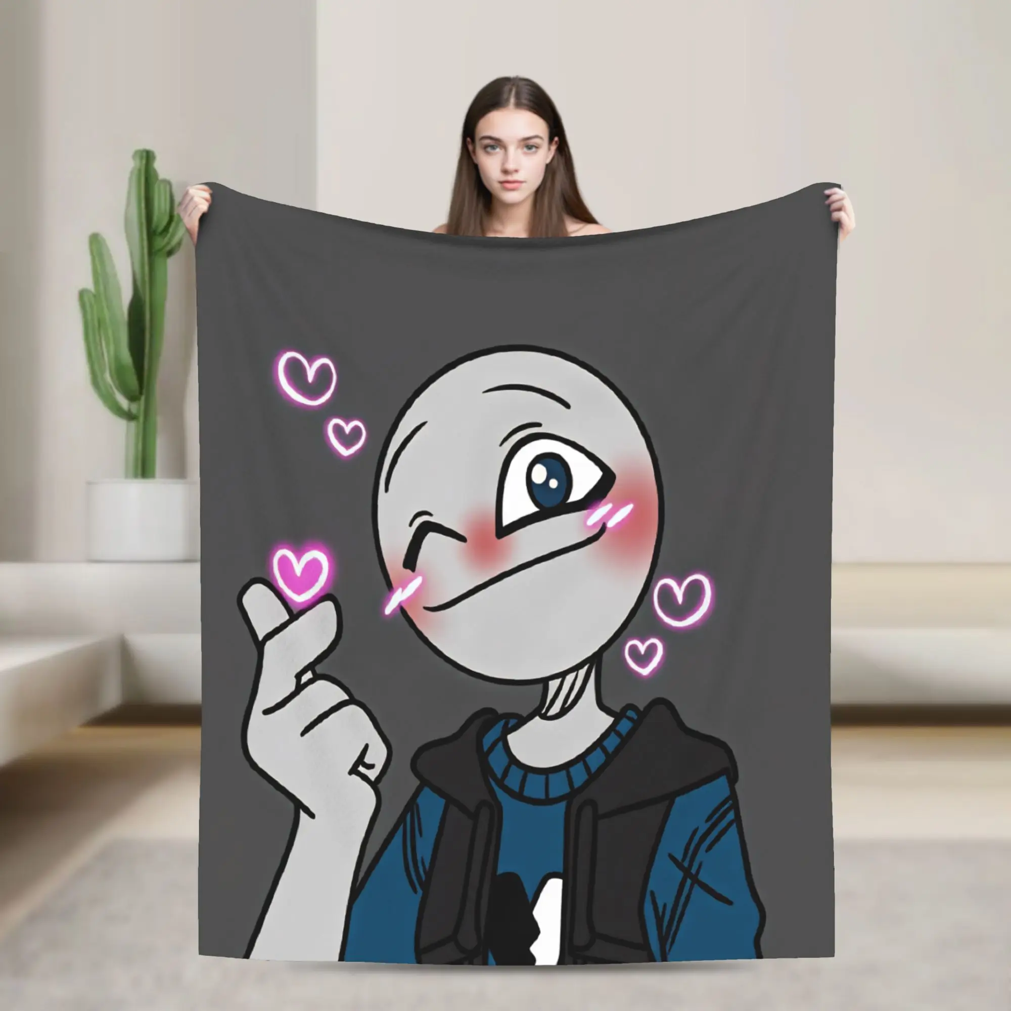 Warm Soft Blanket Camping Peter Game Y-Your B-Boyfriend Bedding Throws  Flannel Bedspread For Living Room Funny Sofa Bed Cover