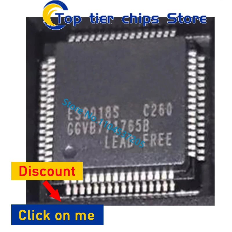 

1PCS ES9016 LQFP48 ES9018S QFP64 new original In Stock