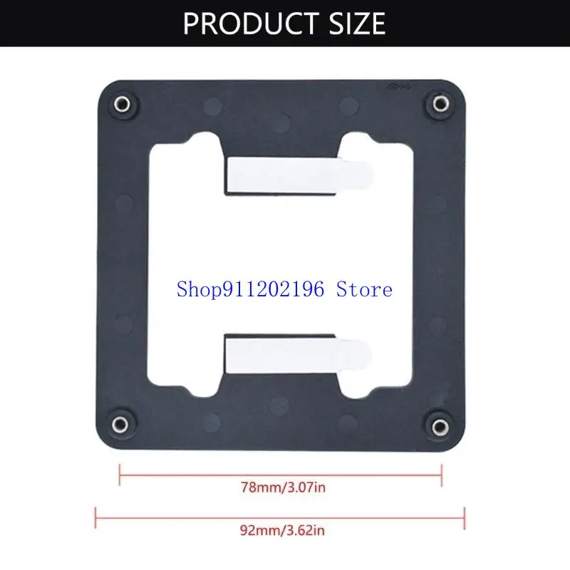 P82A Motherboards Backplane CPU Heatsink Fan Bracket Backplate untuk 1700 Desktop PC