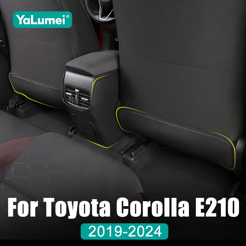 For Toyota Corolla E210 2019-2021 2022 2023 2024 Hybrid Car Seat Back Protect Cover Children Baby Kick-Proof Mat Anti Dirt Pads