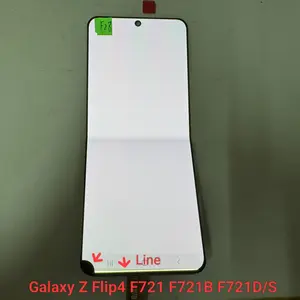 Bilashmart 6.7 inch Z Flip4 AMOLED LCD suitable replacement of F721 F721B F721D/S models with defective display screen components.