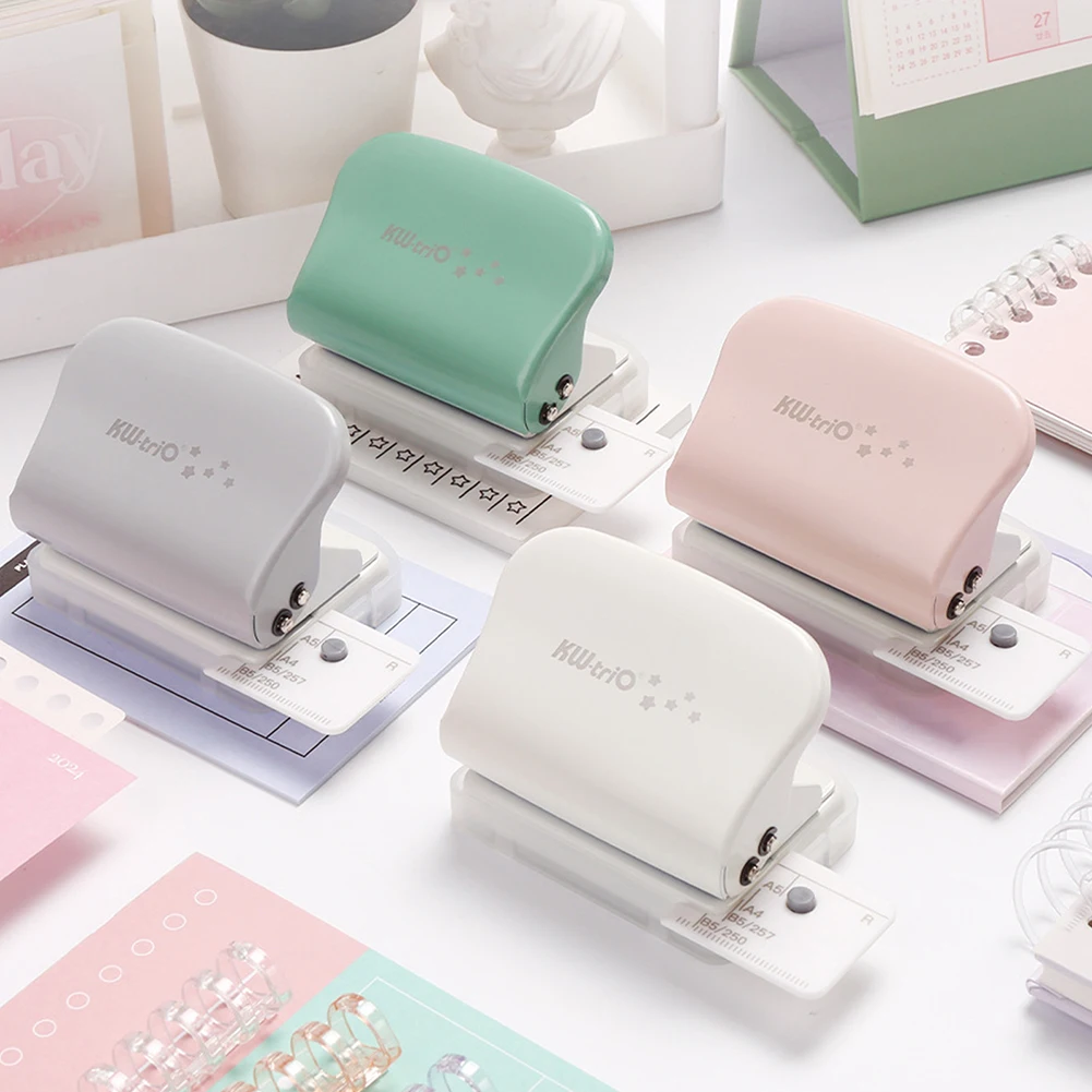 

H9 Hole Puncher 5 Sheets Capacity With Scale Lines For Scrapbooks Paper