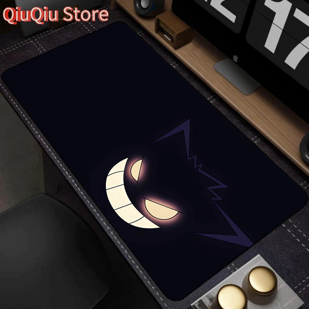 

Коврик для мыши для ноутбука, японский аниме, фиолетовый коврик для мыши с призраком, ПК G-gengar Grande, коврик для клавиатуры, большие игровые аксессуары P-pokemonS, настольный коврик