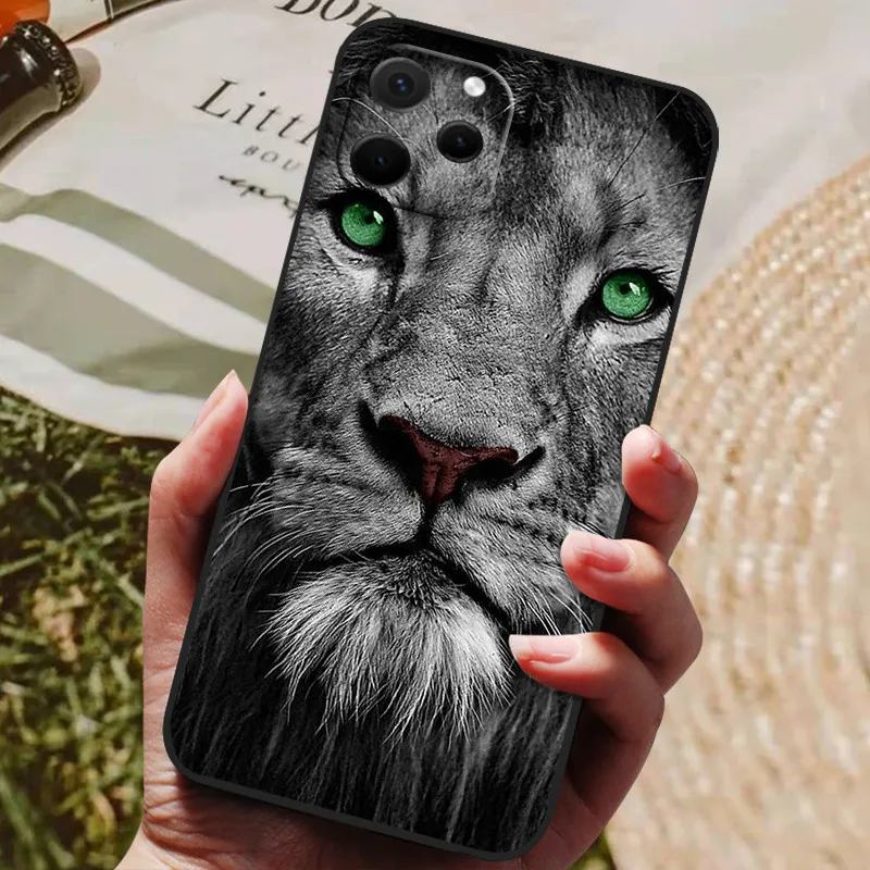 For Huawei nova Y61 Case Soft Silicone Back Case for Huawei nova Y61 Phone Cover nova Y 61 EVE-LX9 EVE-LX3 Black Bumper TPU view 2