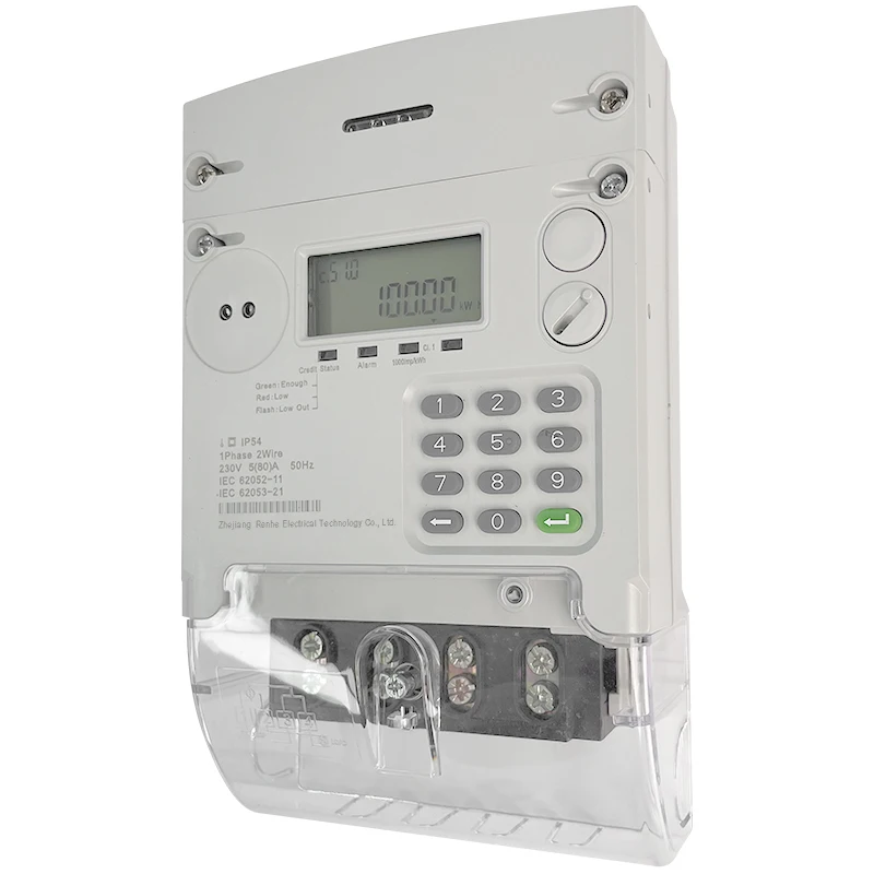 sts prepaid meter single phase keypad smart prepayment energy meter watt meter wattmeter
