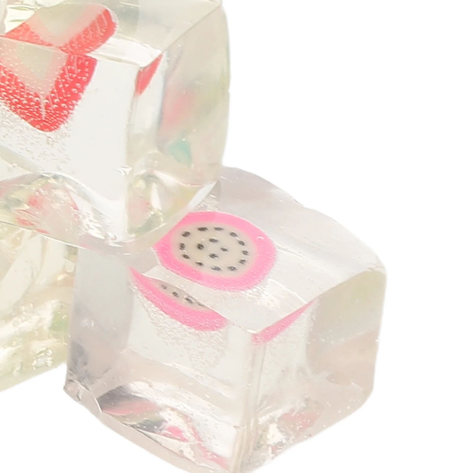 10 ชิ้น Ice Cube ผลไม้หยิกความเครียดก้อน Squishy Balls Sensory ของเล่นของเล่นเพลงสําหรับเด็กเด็ก