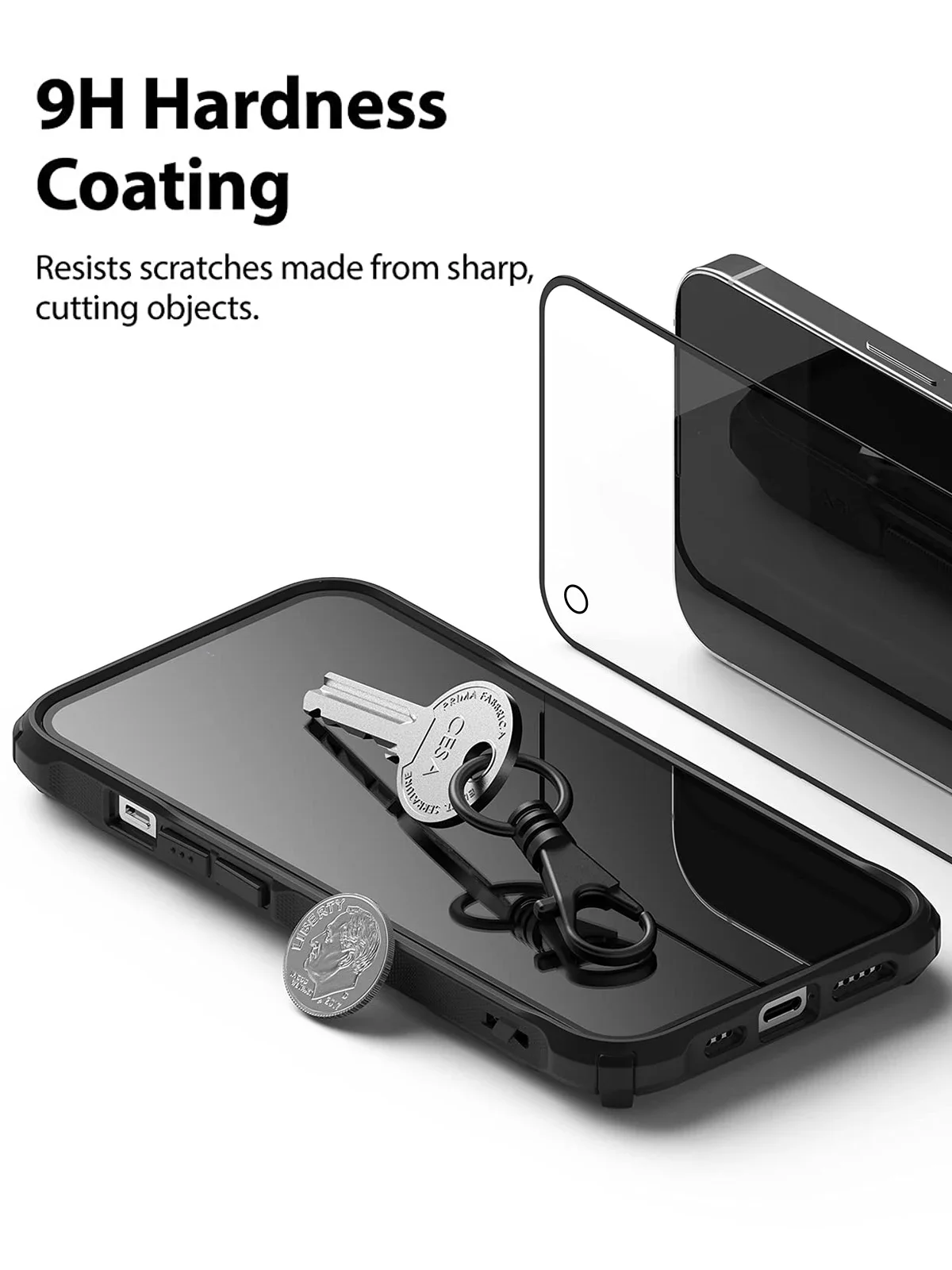 واقي شاشة من الزجاج المقسى الفائق لهاتف لا شيء 1 أفضل طلاء Oleophobic بحافة 2.5D غطاء غراء كامل لهاتف لا شيء 1