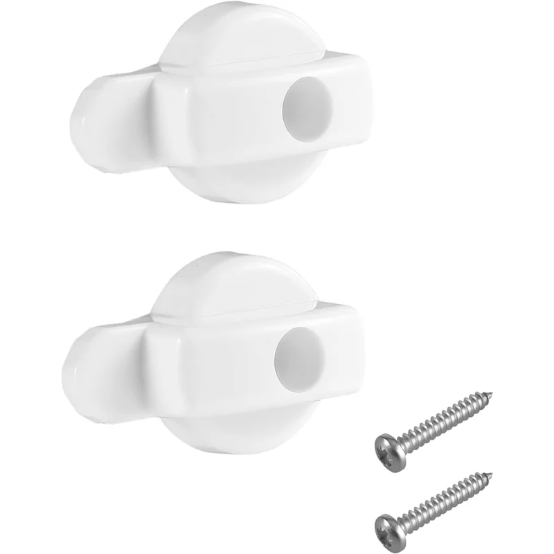 ABDE-2Pack หน้าจอประตู LATCH W/สกรูสําหรับ Frenchwood บานพับประตูหน้าจอสําหรับ Andersen เลื่อนประตู LATCH หน้าจอประตูล็อคเปลี่ยน
