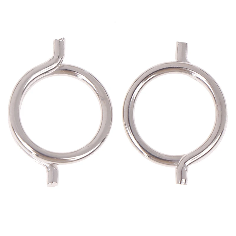 2 Buah Aksesori Gunting Tulang Ayam Diameter Kawat Pegas 1.8Mm Diameter Luar 15Mm Pegas Torsi Baja Berlapis Nikel