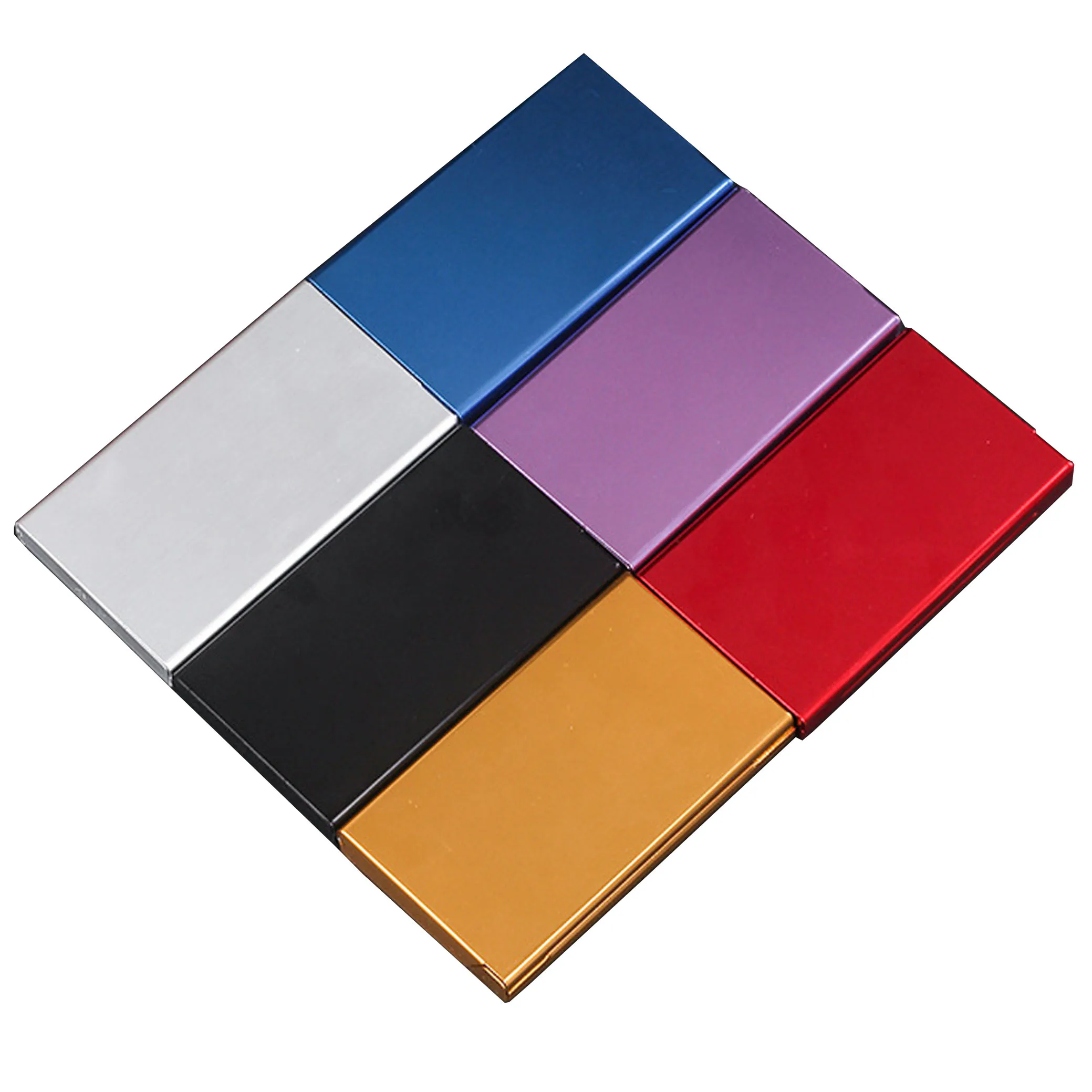 Ultrathin Metal Cigarette Gift Box For Women&Men Smoking Tobacco Case Cigar Holder Pocket Storage Container