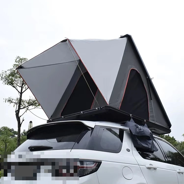 Triangle car roof tent New aluminum hard shell car roof tent