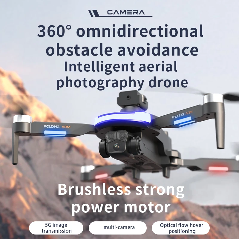 Mini 4 Drone 8k Profesional with 4K Camera FPV Dron Quadcopter RC Helicopter Obstacle Avoidance Aerial Aircraft UAV CZ20 GPS Toy