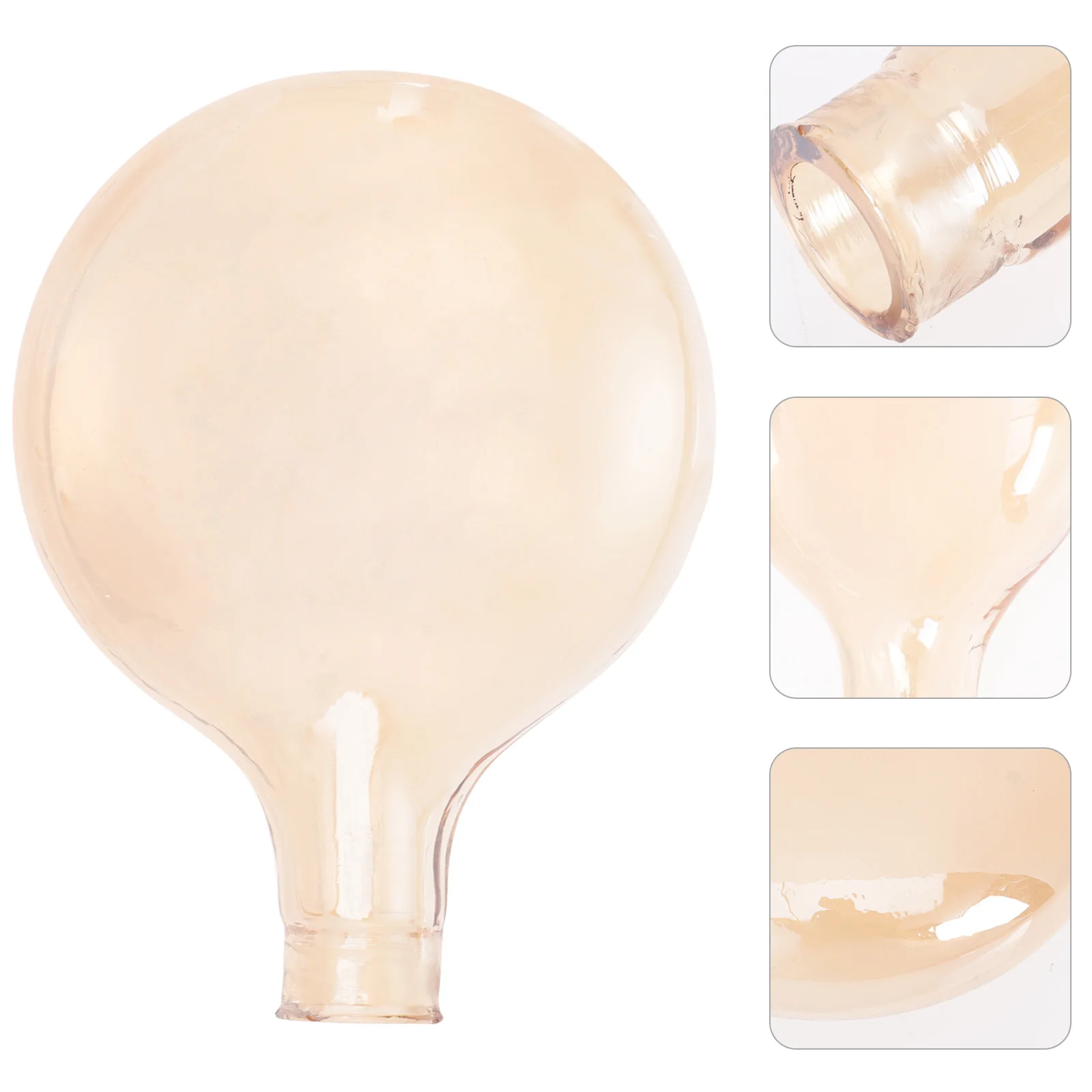 

Small Glass Lampshade Frosted Ball Replacement Cover for Firefly Pendant Light Shade Soft Warm Atmosphere Dining Room Cafe Shop