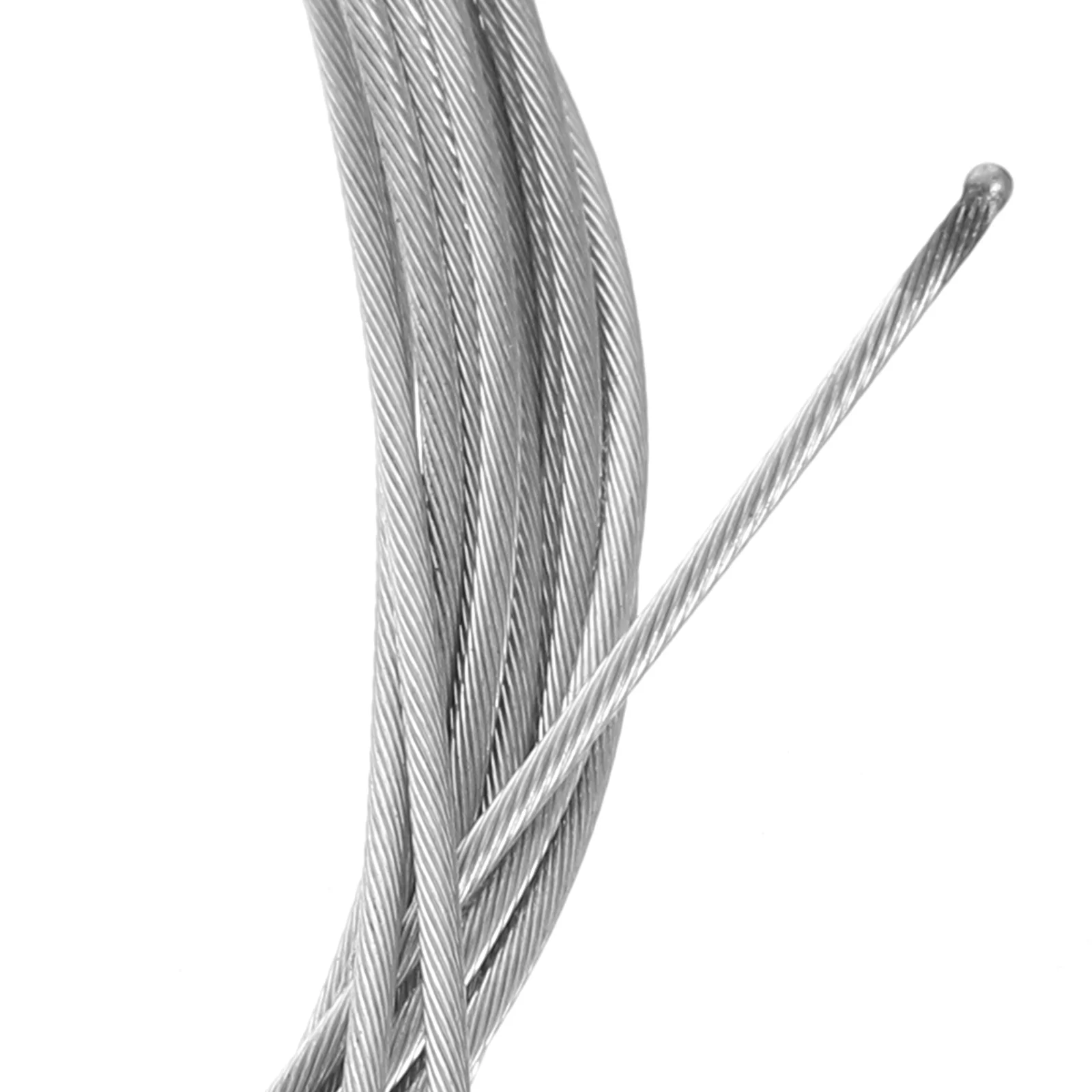 

2 set Replacement Bike Brake Cable Kit Durable Galvanized Bicycle Brake Lines For Road Mountain Folding Bikes Cycling