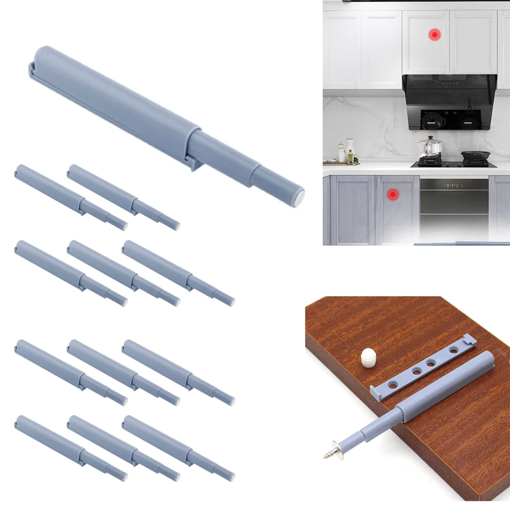 3/9 قطعة المزالج دفع المغناطيسي للخزائن دفع لفتح خزانة المخازن المؤقتة الباب دفع اللمس مزلاج أبواب المطبخ الصيد قابل للتعديل #1