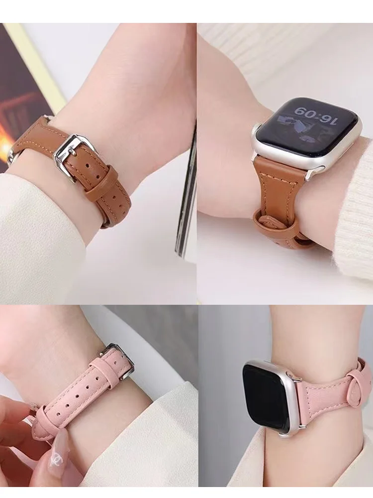 Slim Leather Strap …