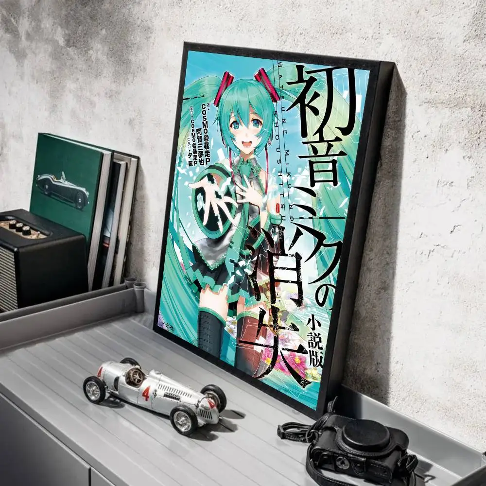 Anime H-Hatsunes M-MikU Poster Print A5 A4 A3 A2 Wall Art Decor For Room Office Gift For Fans view 5