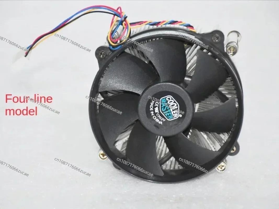 Desktop Computer Motherboard CPU Heat Sink 1156 1155 1150 Four Wire Temperature Controlled Mute