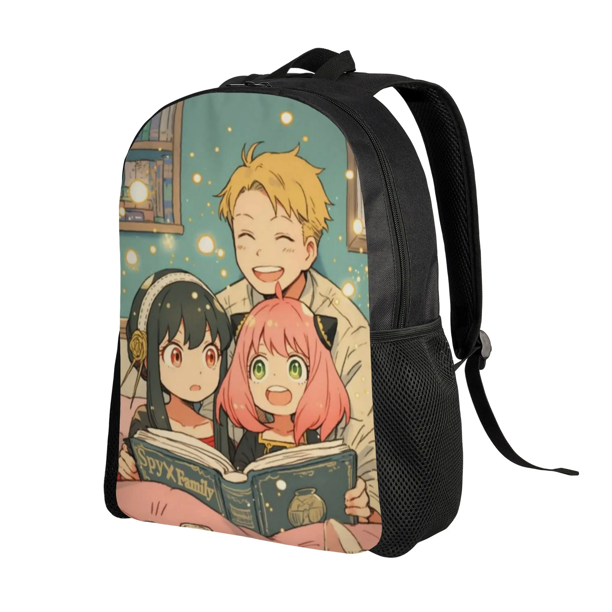Back to school season Cool Read a book (2) Rucksack SPY×FAMILY Teenager Backpack