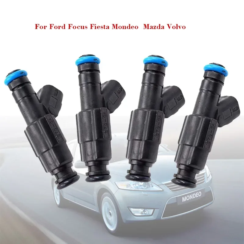 

Set of 4 Fuel Injectors 0280156154 for Ford Focus Fiesta Mondeo Mazda Volvo