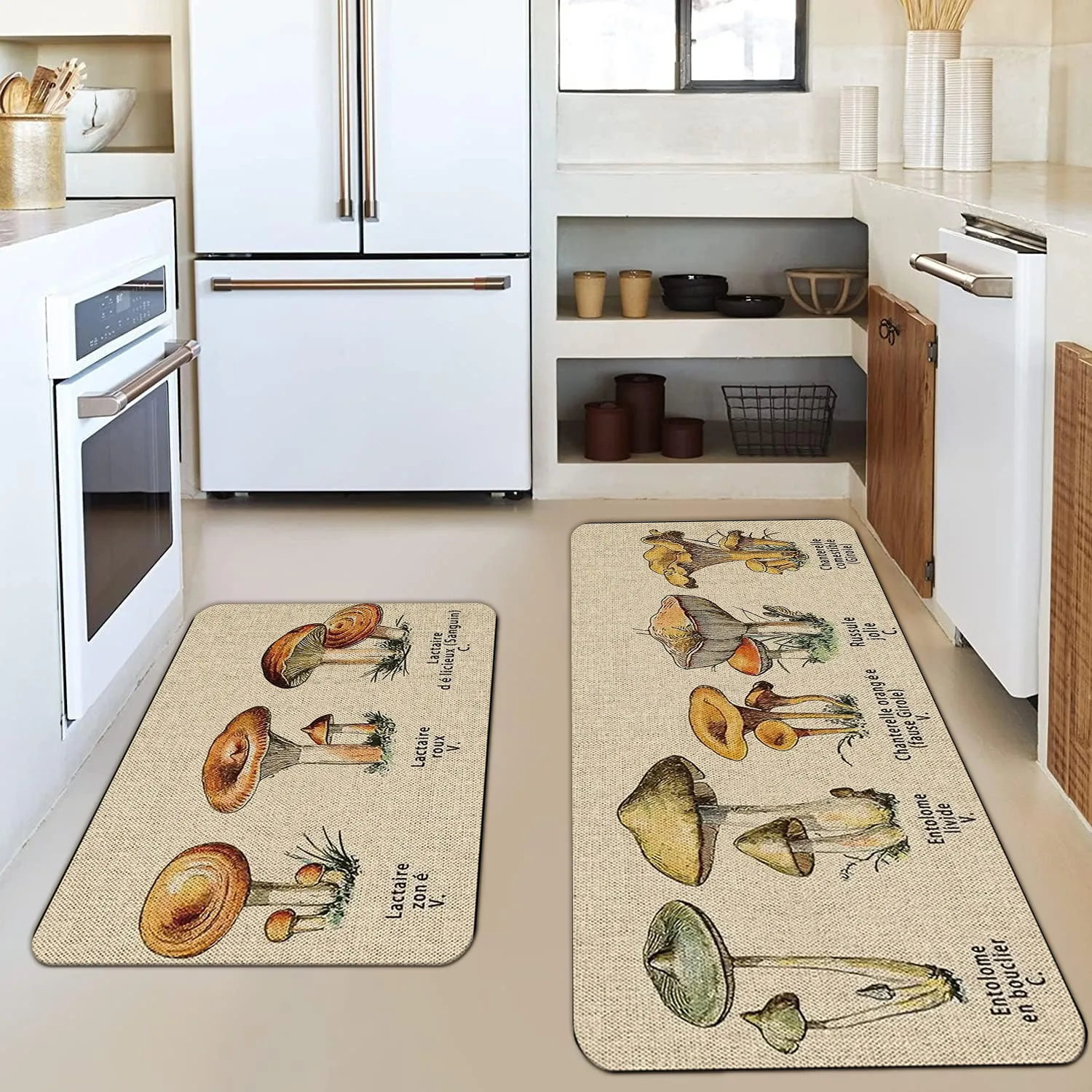 

VIKAMA Кухонные коврики, декоративные аксессуары для дома для ванной и прачечной — мягкий комфорт, противоскользящие, можно стирать в машине