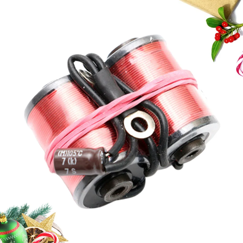 Copper Wire Machine Coil 32mm Red Durable Replacement Parts for Tattoo Liner Shader Body Machine Coil