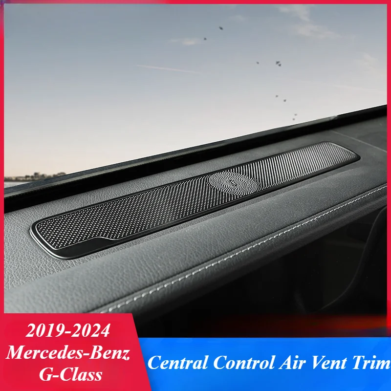 

For19-24 Mercedes Benz G-Class interior decoration modified large G500 G63 G350 central control air outlet mask