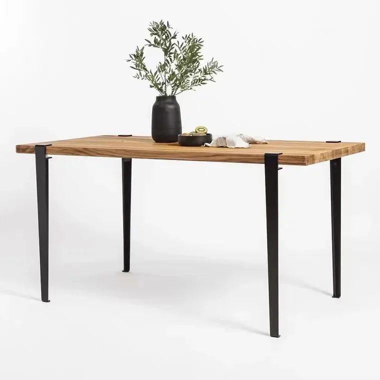 

No punching, adjustable table foot bracket, metal table wrought iron creative support foot