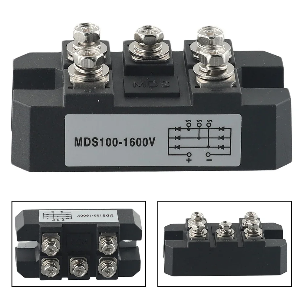 MDS100A Three Phase Rectifier Bridge 12V 24V 36V 48V 60V 110V 200V Special For Range Extenders Replace Part