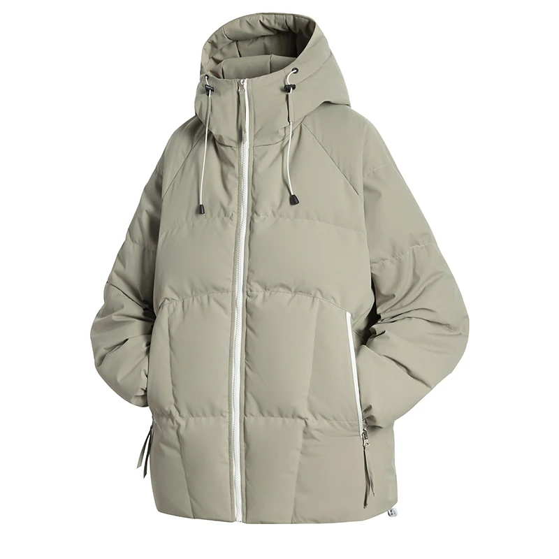 90% white duck down jacket men's standup collar down coat 2026 trendy brand winter thick cold resistant warm casual jackets