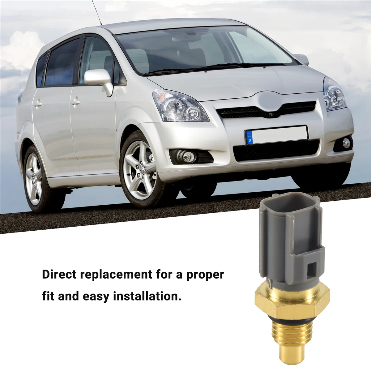 Capteur de température de carburant capteur de voiture pour Toyota CorTrustVerso I Hiace Land Cruiser Lexus-LX470 179730-0100 8980235810 1 pièce