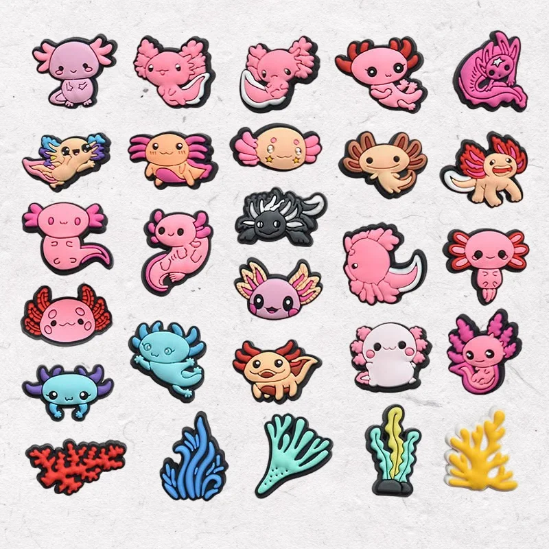 

30/20Pcs Fish Shoe Charms for Kids Clogs Pins Boy Girls Badge Men Jeans Women Decorations Buckle Shoes Accessories