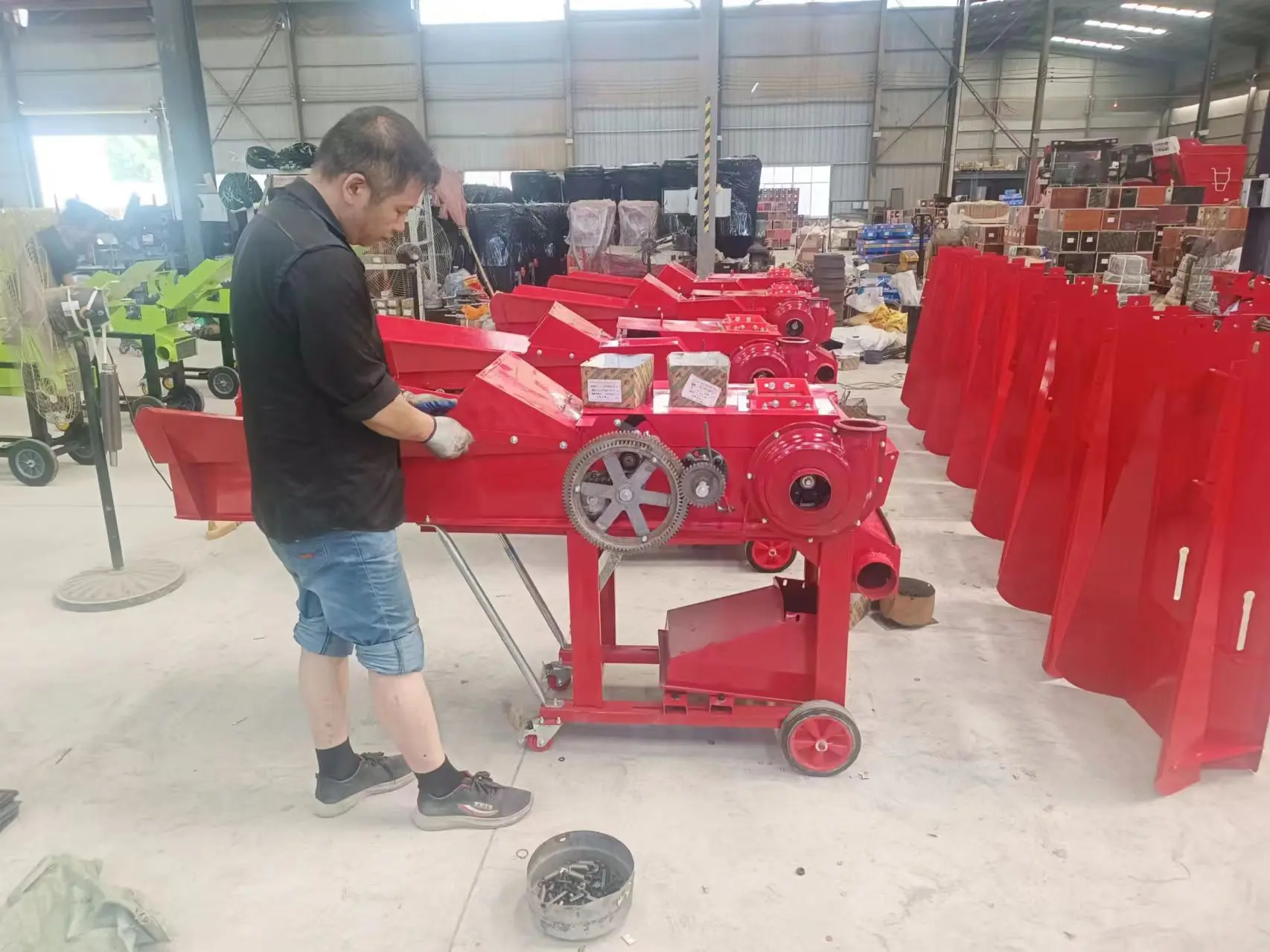 Poultry Animals Grass Straw Chopper Machine Chaff Cutter Silage hay Cutter and Silk Kneading Machine