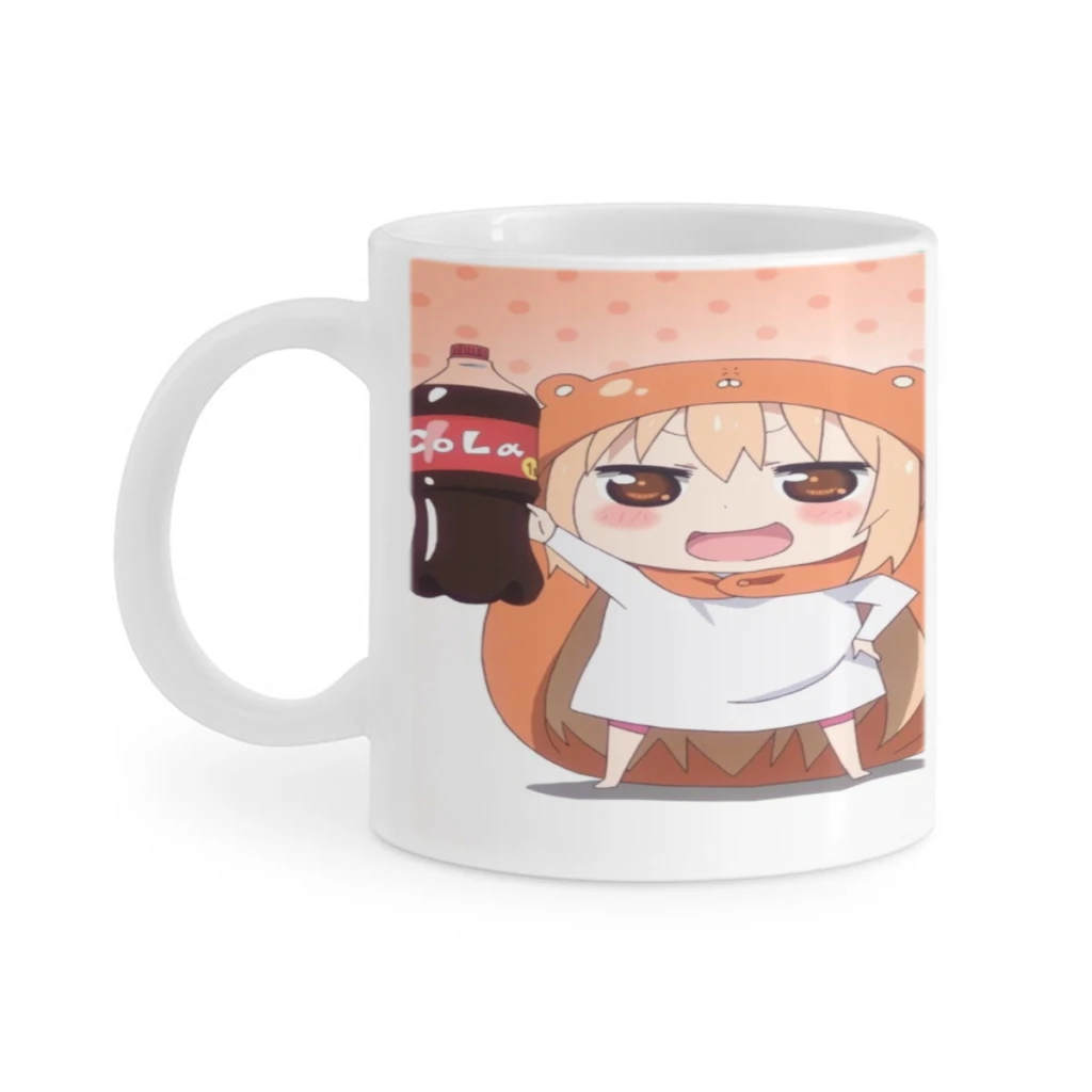 

Kawaii Anime Himouto! Umaru-Chan Ceramics Coffee Mugs Tea Cup Milk Cups Gifts Drinkware Coffeeware