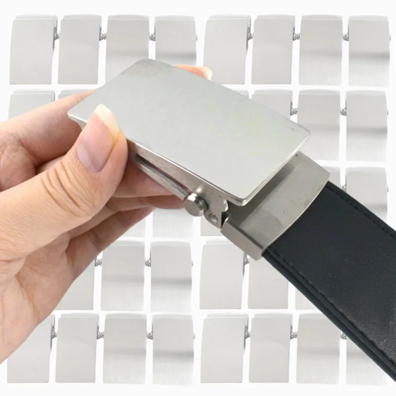 

1Pc 36mm 39mm Stainless Steel Belt Buckle for Men Western Business DIY Hardware Accessories