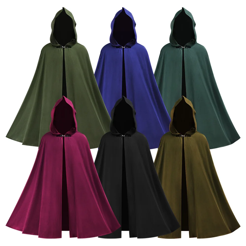 

Новый плащ Хоббит для косплея на Хэллоуин, ролевая игра, плащ рыцаря и мрачного жнеца