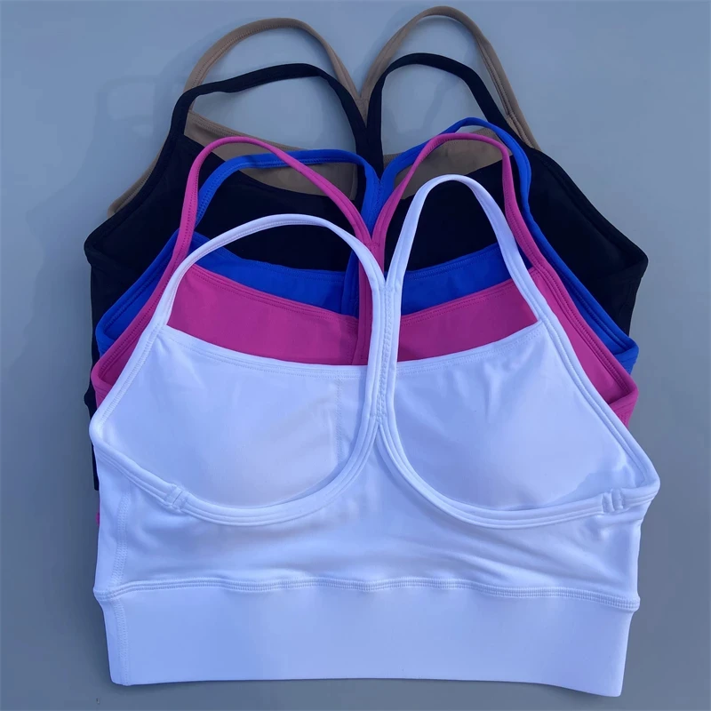 Women Fitness Sports Bra Y Shape Back Bralette High Support Gym Yoga Workout Crop Top Vest Plus Size Running Tight Underwear