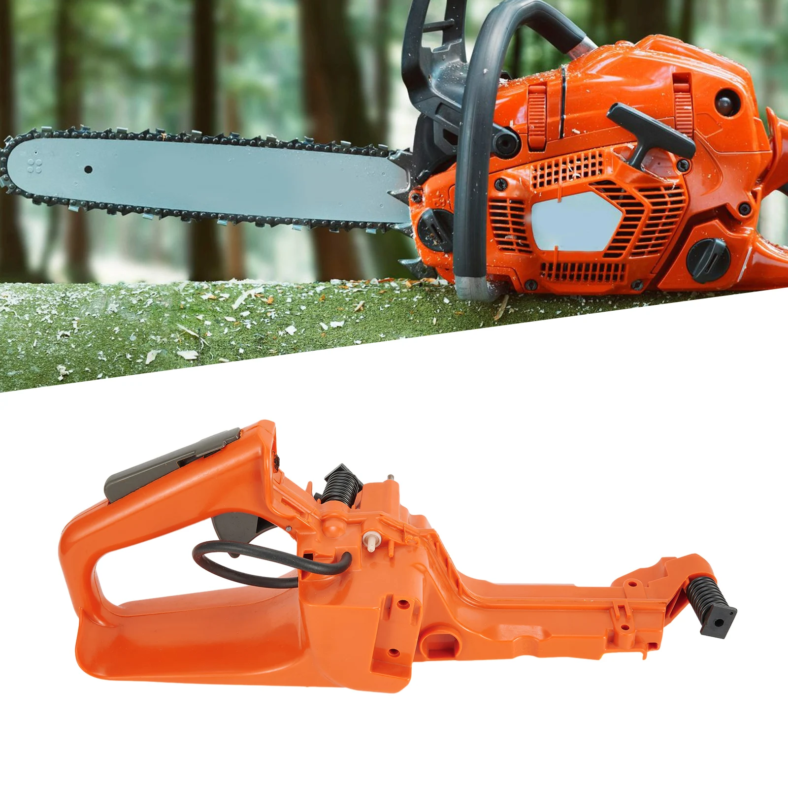 Chainsaw Fuel Tank Rear Handle Assembly for Models For 350 353 346XP 345 and 340 Fits Replacement Part# 503863771