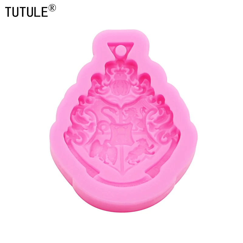 New Keychain Pendants Silicone Mould DIY Crystal Epoxy Resin Crafts Jewelry Making Tools Polymer Clay Necklace Silicone mould