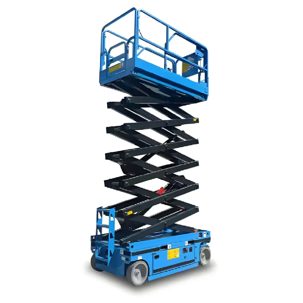 

Малая гидравлическая подъемная платформа для высотных работ, мобильный самоходный электрический ножничный подъемник 4-14 м с сертификатом CE