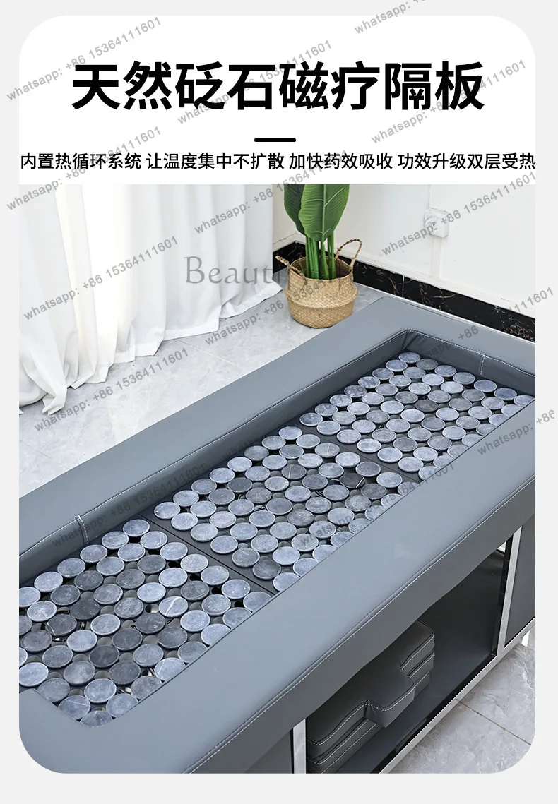 Intelligent Fully Automatic Smokeless Multifunctional Steaming High-end Hair Washing Bed Water Circulation Health Care
