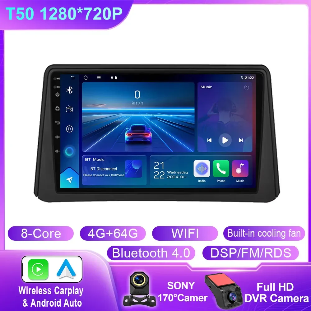 Android Auto Voor Opel Vauxhall Mokka 2012-2016 Voor Buick Encore 2013-2019 Auto Radio Multimedia Speler camera Navigatie WIFI