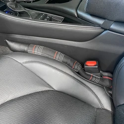 Custom Car Seat Gap Anti-leak Stopper Strip Gap Filler Organizer Anti-Leakage Seam Interior Protection Plug Universal Tartan